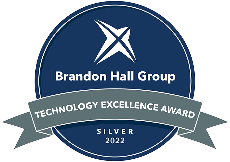 Brandon Hall Group Technology Excellence Award Silver 2022